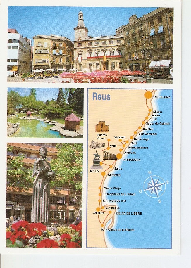 Postal 039250 : Reus 7 Costa Daurada