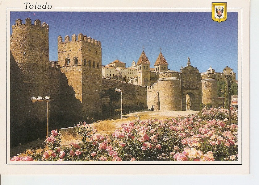 Postal 039266 : Toledo. Murallas y Puerta de Bisagra