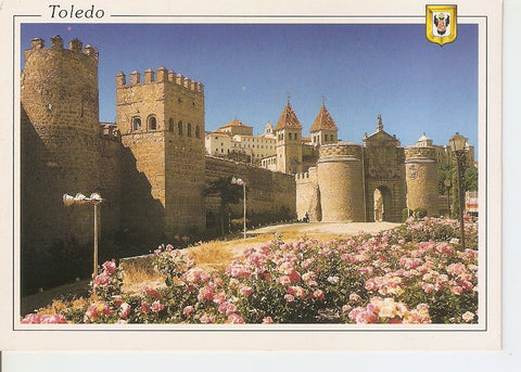 Postal 039266 : Toledo. Murallas y Puerta de Bisagra