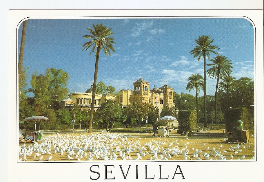 Postal 039289 : Sevilla. Plaza de America y Museo de Artes y Costumbres Populares