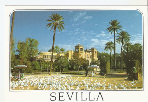 Postal 039289 : Sevilla. Plaza de America y Museo de Artes y Costumbres Populares