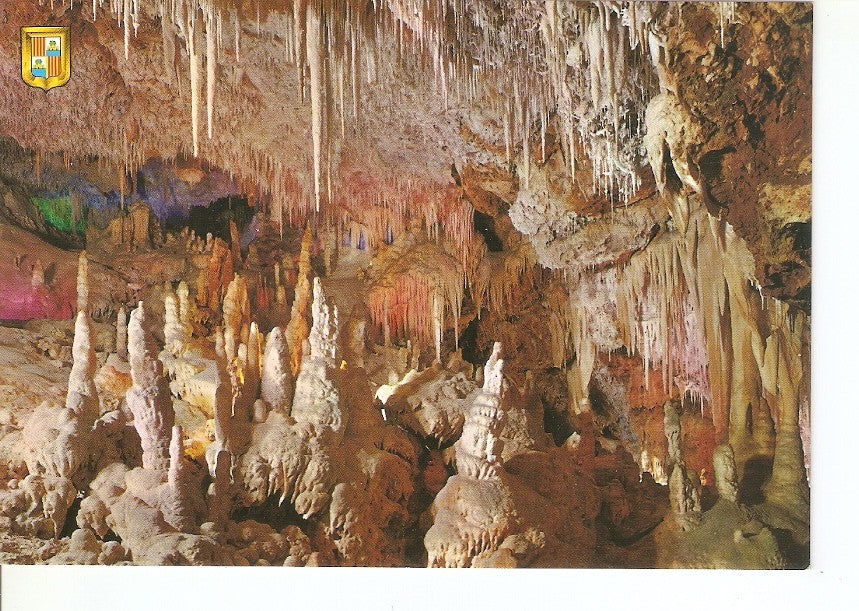 Postal 039330 : Mallorca. Porto Cristo (Manacor). Cuevas del Hams. Paraiso Perdido de Milton