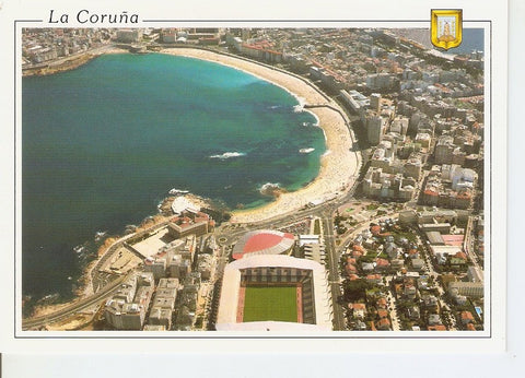 Postal 039342 : La Coruña. Playas Riazor y Orzan