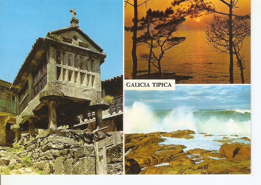 Postal 039348 : Galicia tipica