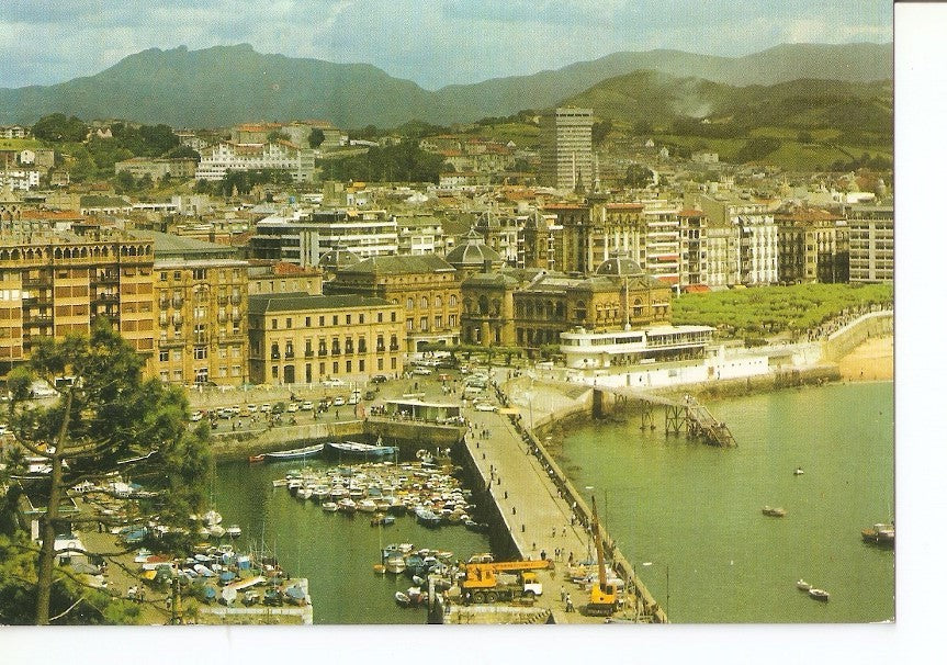 Postal 039350 : San Sebastian. Vista desde el monte Urgull