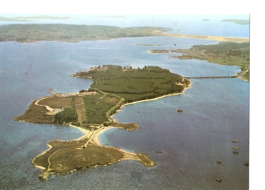 Postal 039355 : La Toja. Isla de Ensueño. Vista aerea