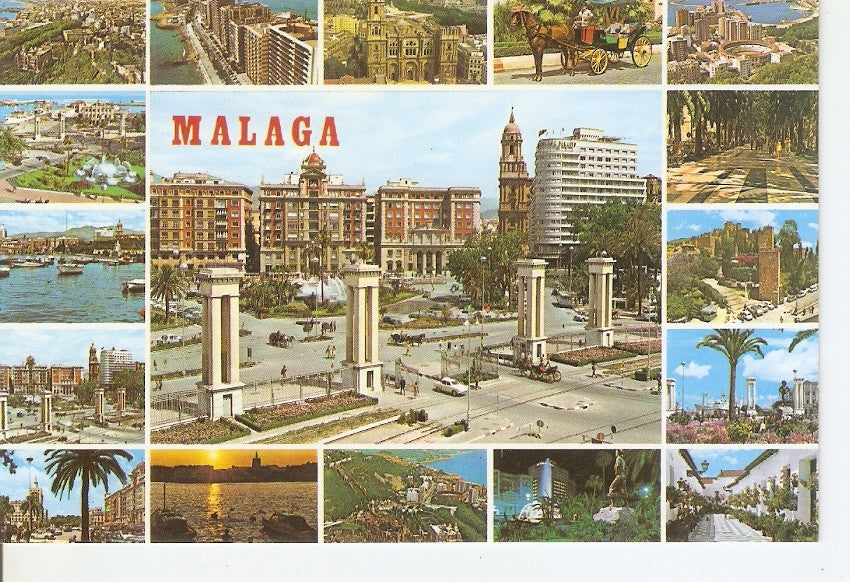 Postal 039369 : Malaga