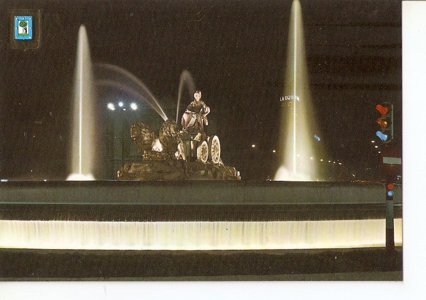 Postal 039377 : Madrid. La Cibeles
