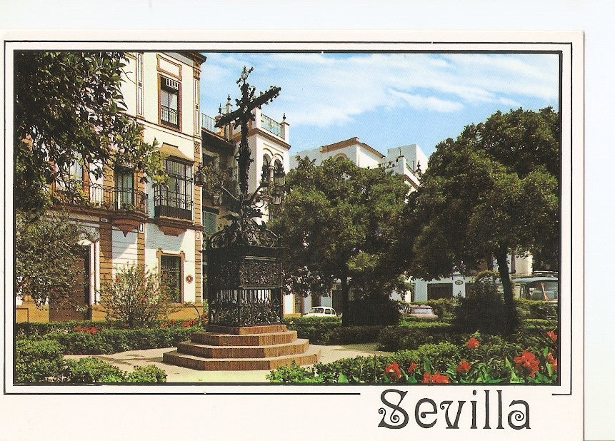 Postal 039385 : Sevilla. Barrio de Santa Cruz. Cruz de Cerrajeria