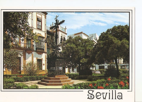 Postal 039385 : Sevilla. Barrio de Santa Cruz. Cruz de Cerrajeria