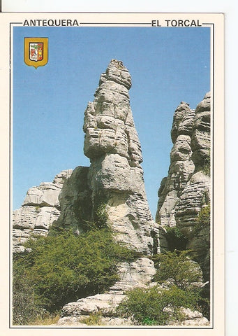 Postal 039386 : Antequera (Malaga). Piedras de El Torcal