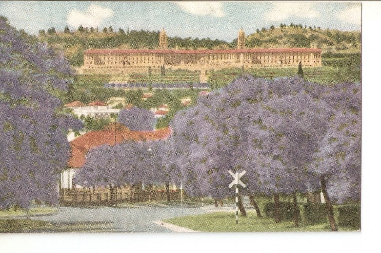 Postal 039423 : Union Buildins and Jaracarandas Pretoria