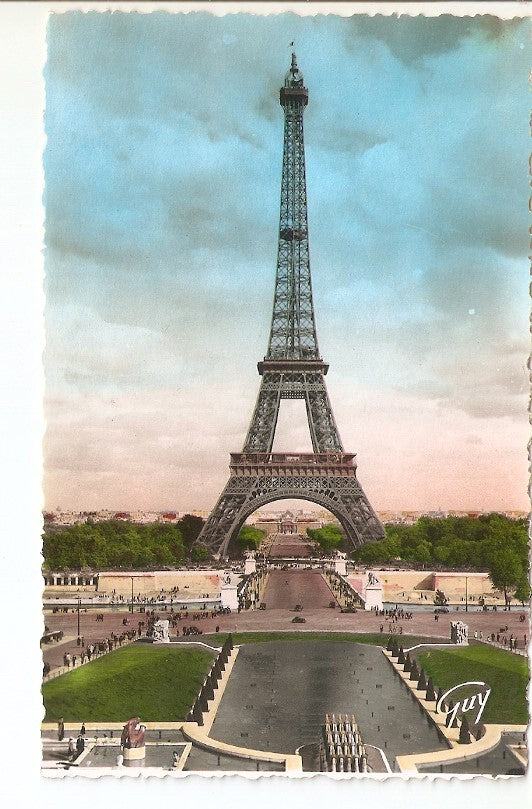 Postal 039424 : Torre Eiffel - Paris