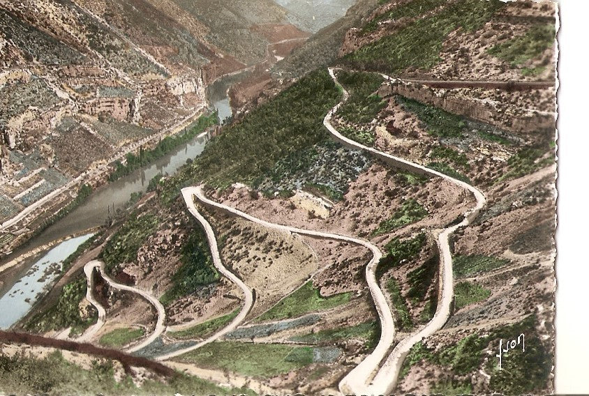 Postal 039437 : Rio en un valle