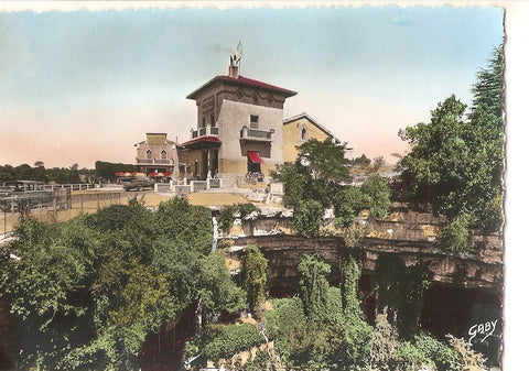 Postal 039447 : Casa junto a barranco