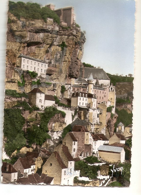 Postal 039478 : Casas en la ladera de una montaña