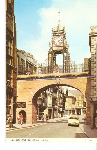 Postal 039487 : Eastgate and The Clock Chester
