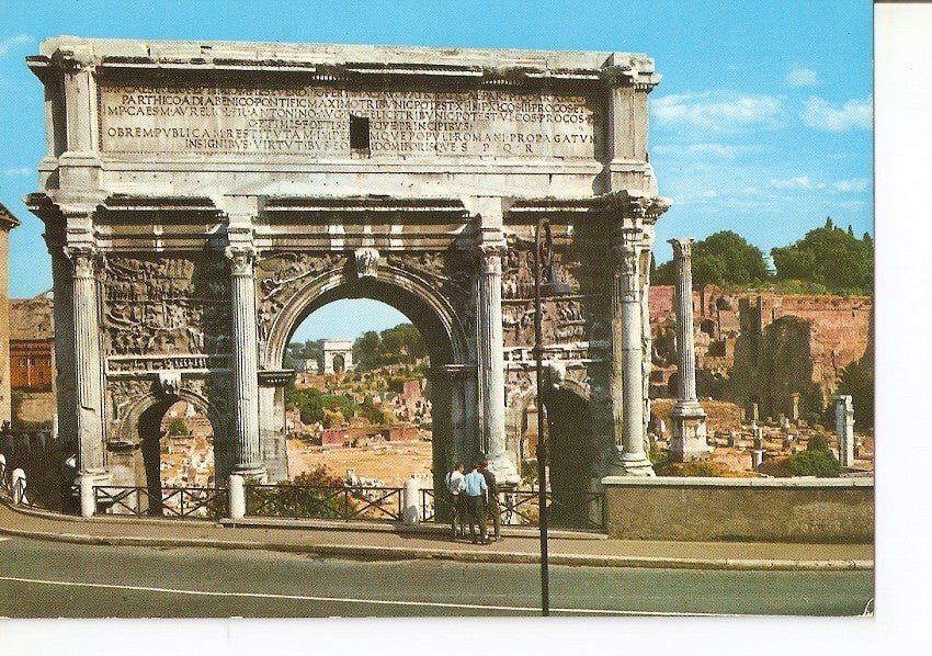 Postal 039496 : Roma. Arco di Settimio Severo