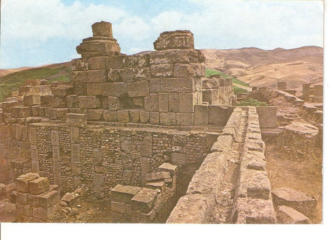 Postal 039497 : Ruines romaines de Djemila. Quartier Cretien et Batistere
