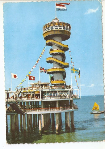 Postal 039501 : Scheveningen Uitkijtoren Pier