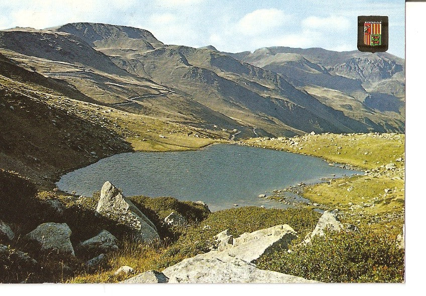 Postal 039509 : Valls dAndorra. Pas de la Casa. Estany de Fontnegra