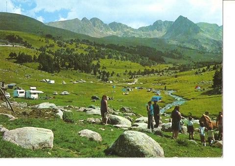 Postal 039512 : Valls dAndorra. Vall dEnvalira. Al fons Grau Roig