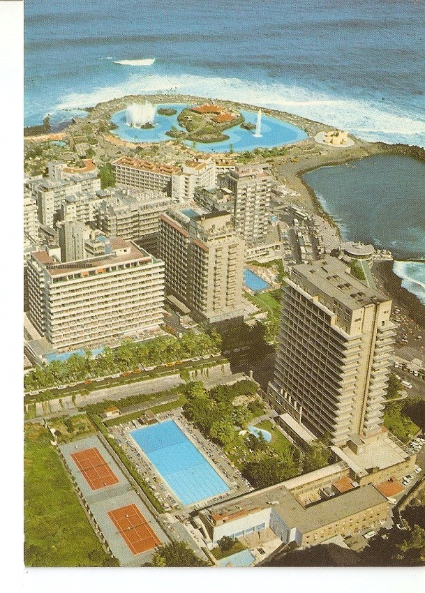 Postal 039531 : Puerto de la Cruz. Vista aerea (Hotel San Felipe)