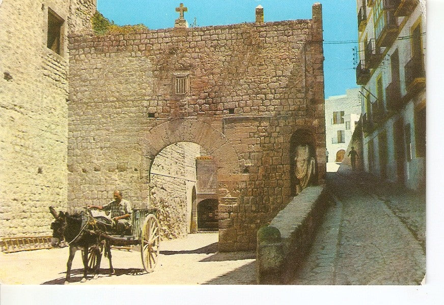 Postal 039537 : Ibiza (Baleares). Acceso a dAlt Vila es Pilo