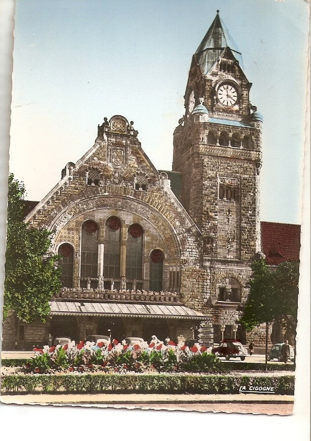 Postal 039559 : Metz (Moselle). La Gare
