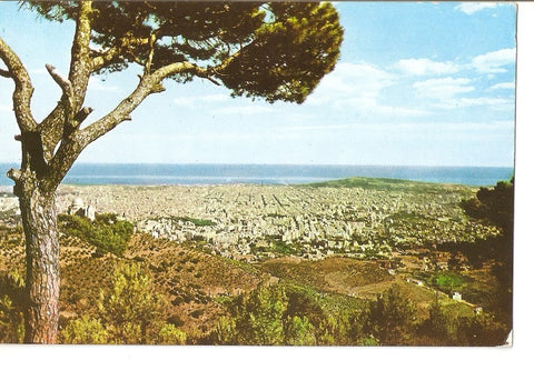 Postal 039580 : Barcelona. Vista desde Tibidabo