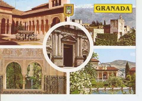 Postal 039593 : Granada. Diversos aspectos