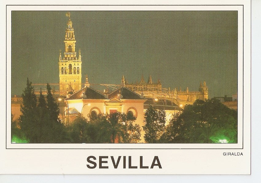 Postal 039595 : Sevilla. Firalda desde la Maestranza