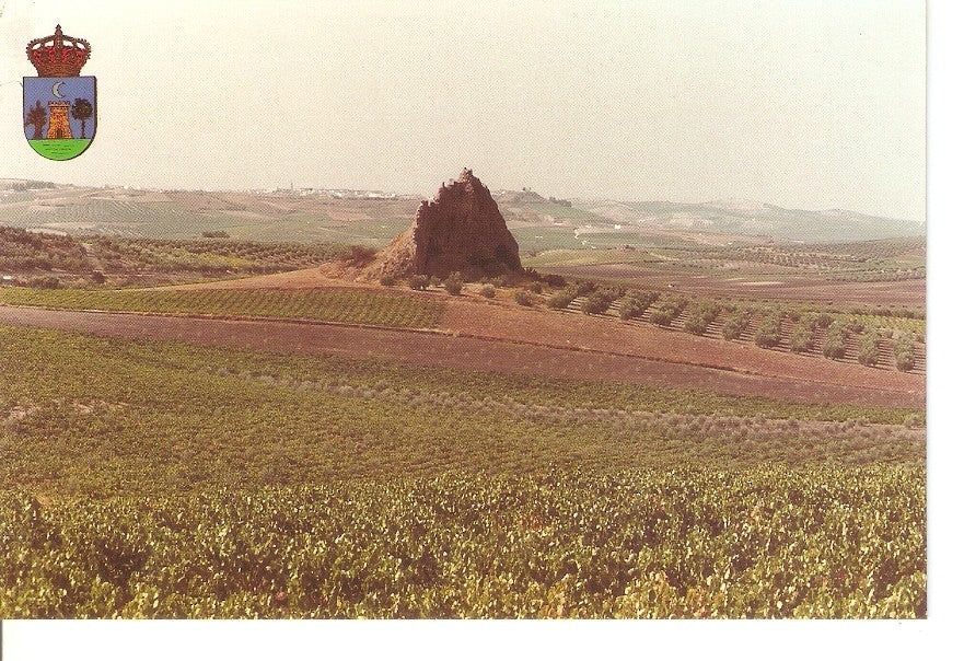 Postal 039596 : Montilla: vista de piedra Luenga capricho ecologico