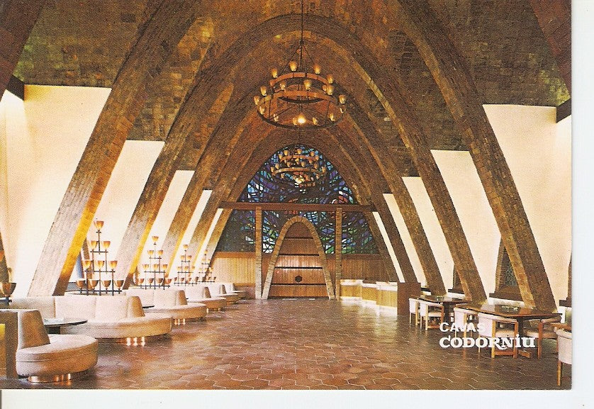 Postal 039620 : Cavas Codorniu. Sala de recepcion Puig y Cadafalch. Monumento Nacional