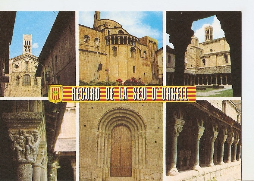 Postal 039636 : La Seu dUrgell (Lleida). Catedral