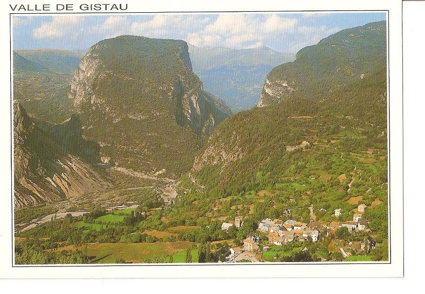 Postal 039643 : Valle de Gistau. Pirineo Aragones. Saravillo