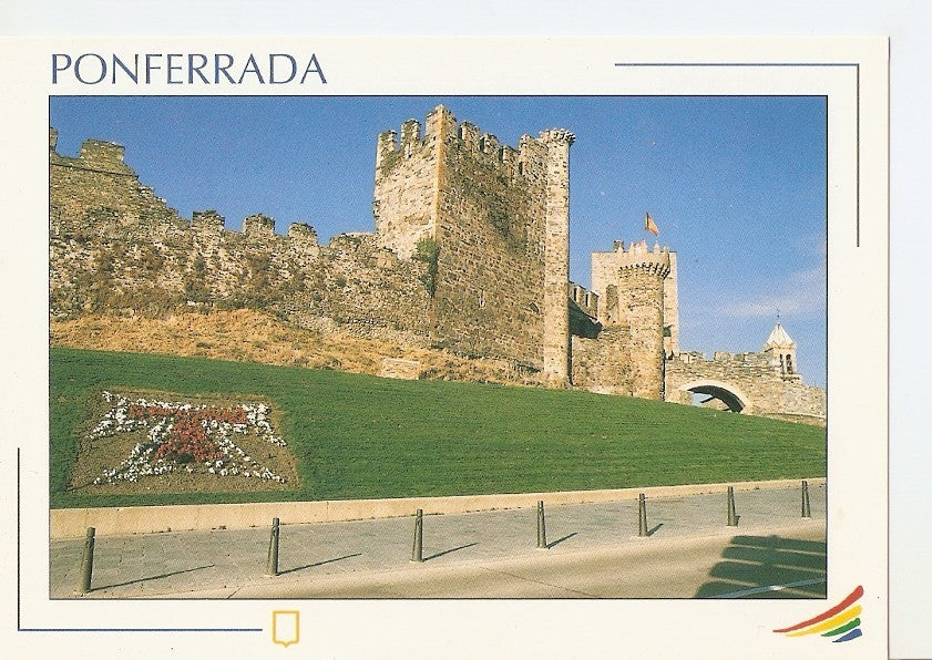Postal 039655 : Ponferrada - Leon. Castillo siglo XII