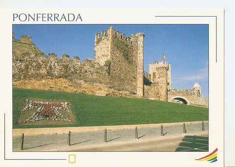 Postal 039655 : Ponferrada - Leon. Castillo siglo XII