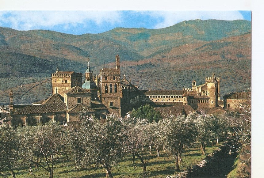Postal 039658 : Guadalupe. Vista parcial del Monasterio