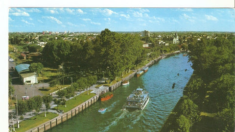 Postal 039661 : Buenos Aires - Tigre. Rio de la Reconquista