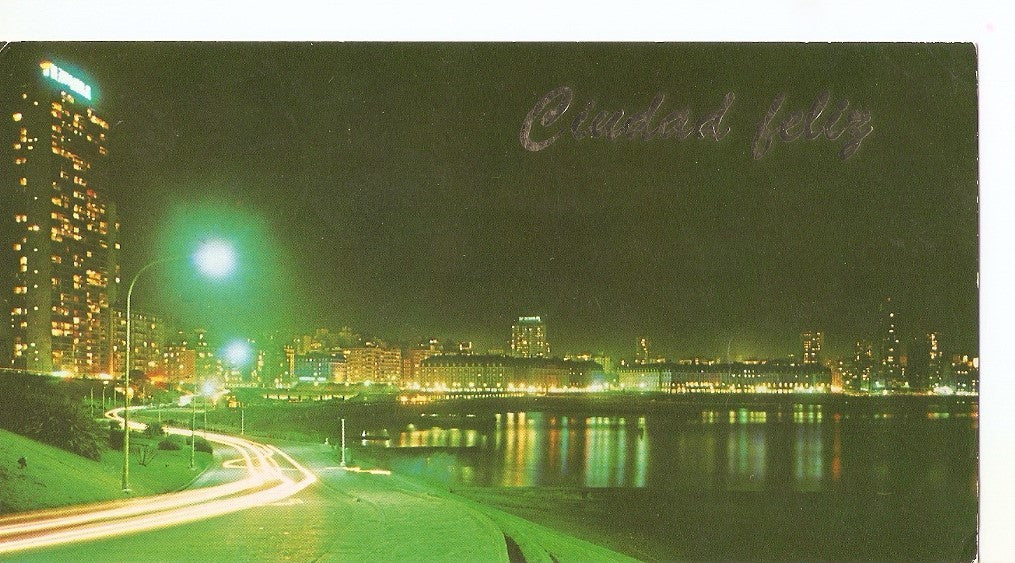 Postal 039668 : Mar del Plata. Nocturno