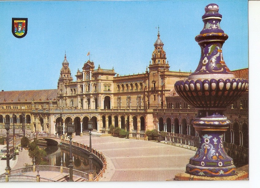Postal 039711 : Sevilla. Plaza de España
