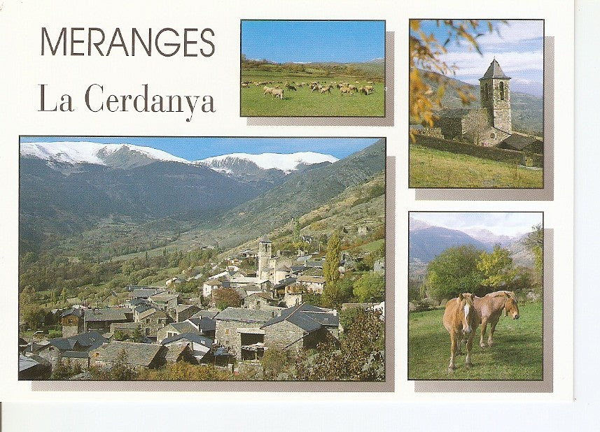 Postal 039721 : Meranges. La Cerdanya 
