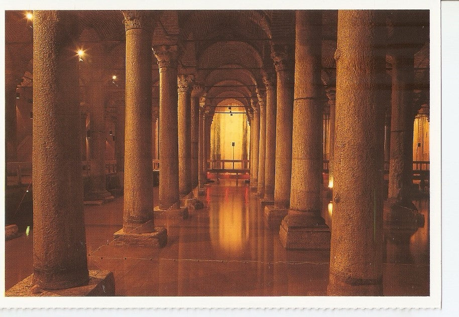 Postal 039730 : Istanbul - Turkiye. Sunsen Cistern