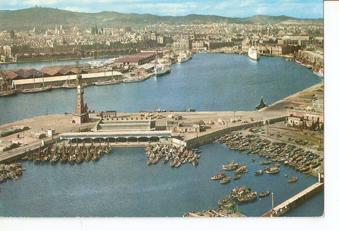 Postal 039744 : Barcelona. Panoramica desde la torre San Jaime