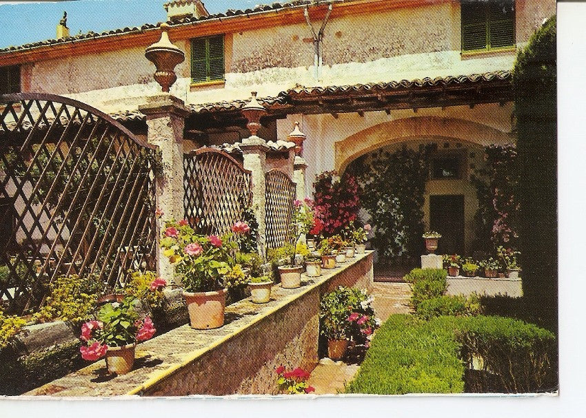 Postal 039777 : Mallorca (Baleares) España. Valldemosa - Jardin de la Celda de Chopin