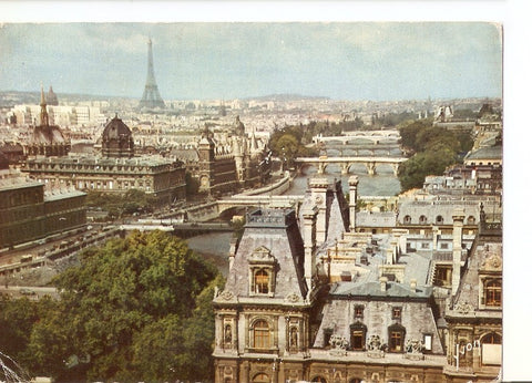 Postal 039808 : Paris - Perspective des Sepl Ponls