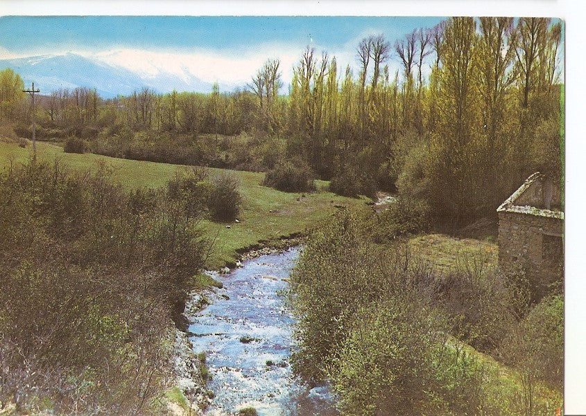 Postal 039835 : Plaza (Segovia)Riaza River