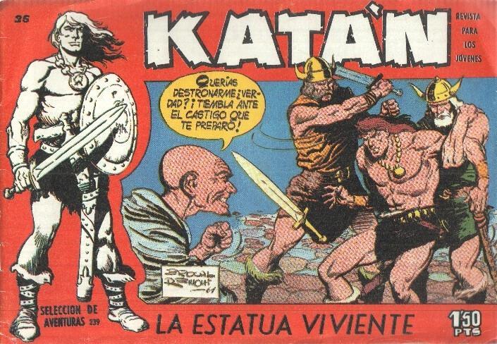 Facsimil: Katan numero 36 La estatua viviente