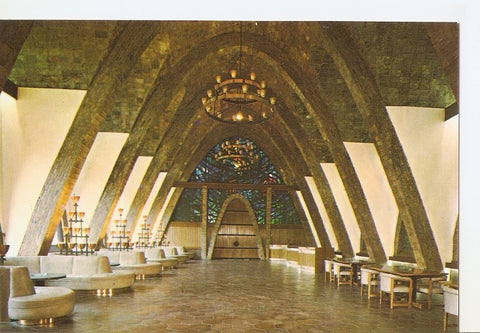 Postal 039844 : Cavas Codorniu. Sala de recepcion Puig y Cadafalch. Monumento Nacional